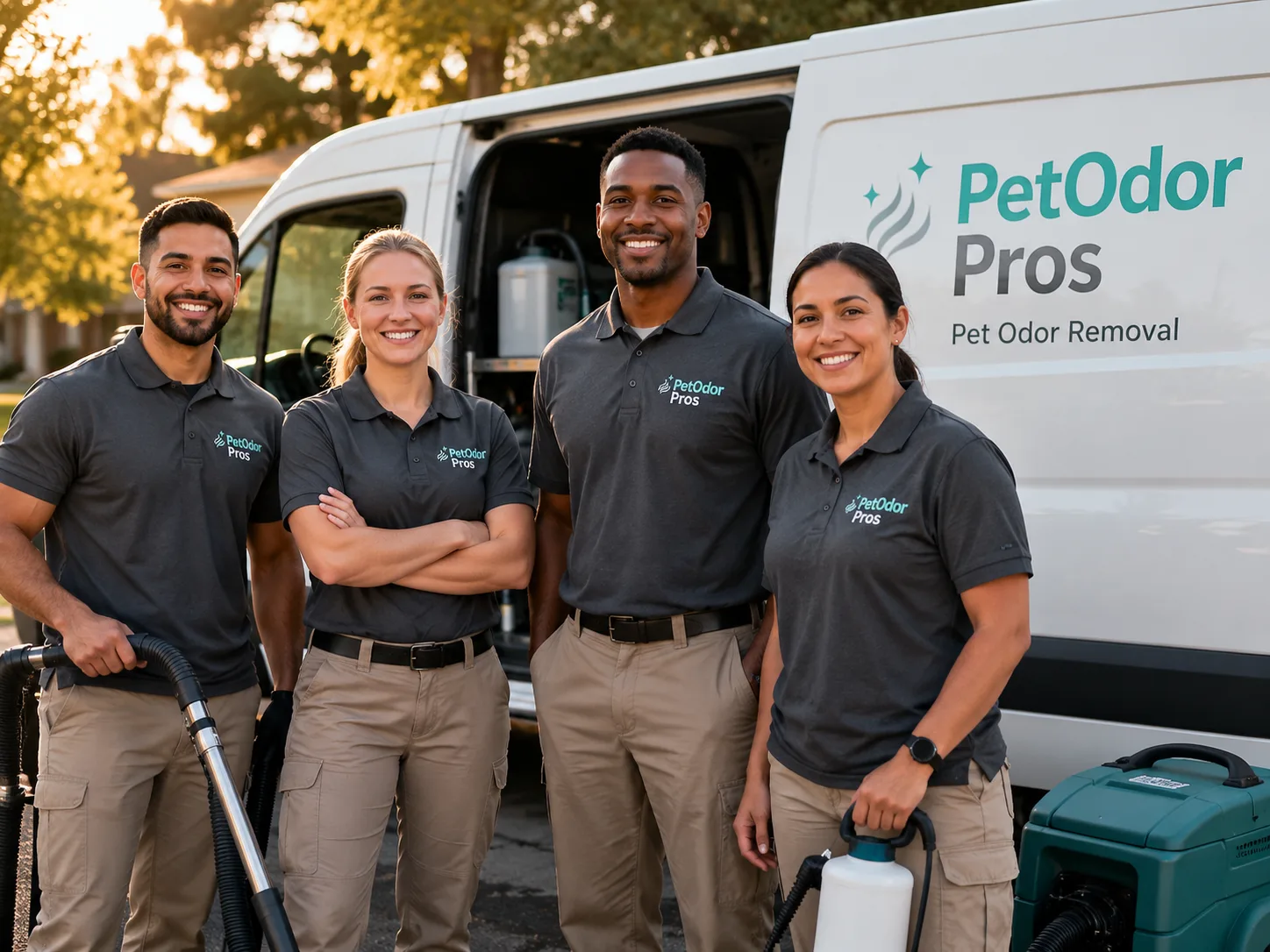 Pet Odor Removal team serving Basom, NY